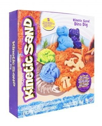 Набір піску для творчості Dino (Блакитний, Коричневий) 71415Dn Набір піску для творчості Dino (Блакитний, Коричневий) 71415Dn
