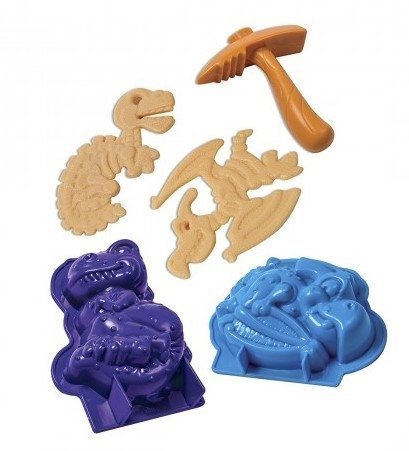 Набір піску для творчості Dino (Блакитний, Коричневий) 71415Dn Набір піску для творчості Dino (Блакитний, Коричневий) 71415Dn