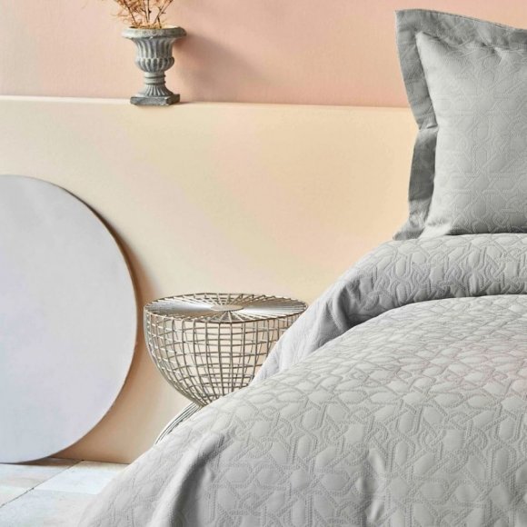 Покривало з наволочкою Back To Basic gri 160х240 см полуторне svt-2000022285018 Покривало з наволочкою Back To Basic gri 160х240 см полуторне svt-2000022285018