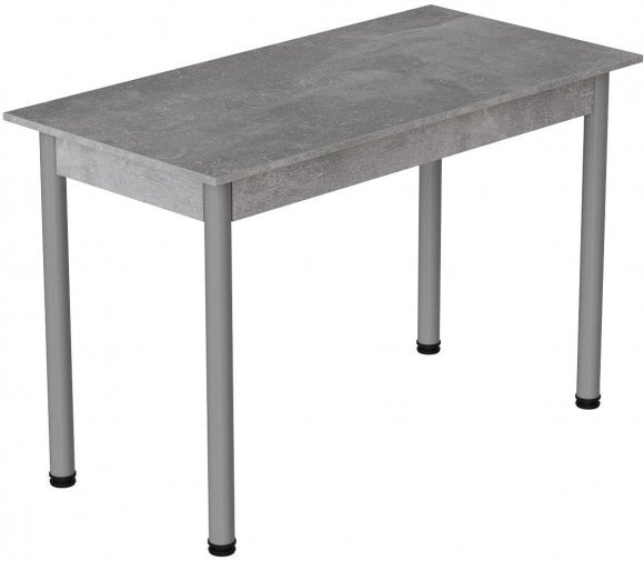 Стіл кухонний Ferrum-decor Беніта 75x120x60 Сірий ДСП Бетон 16мм (FRD-105565) Стіл кухонний Ferrum-decor Беніта 75x120x60 Сірий ДСП Бетон 16мм (FRD-105565)