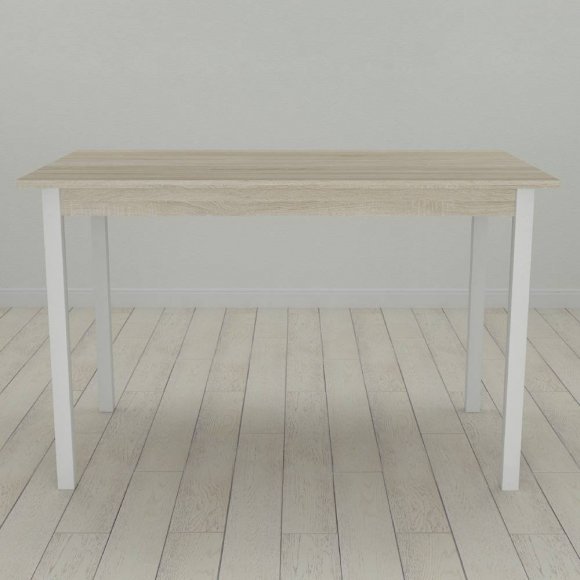 Кухонний стіл Ferrum-decor Маріо 75x120x80 Білий ДСП Сонома 16мм (FRD-106332) Кухонний стіл Ferrum-decor Маріо 75x120x80 Білий ДСП Сонома 16мм (FRD-106332)