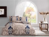 Постільна білизна сатин Ethan kahve v08 кава євро svt-2000022297196