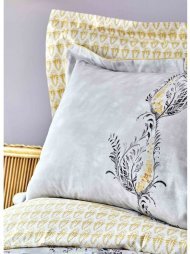 Набір постіль з пледом Veronica gri 2020-1 сірий євро 200х220 см Набір постіль з пледом Veronica gri 2020-1 сірий євро 200х220 см