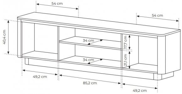 Тумба під ТВ Perfect Home Торро / Torro 3D/200 3-дверна Дуб кремона/чорний (PFH-091417) Тумба під ТВ Perfect Home Торро / Torro 3D/200 3-дверна Дуб кремона/чорний (PFH-091417)