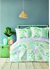 Постільна білизна ранфорс Camelia 200х220 см yesil зелений Постільна білизна ранфорс Camelia 200х220 см yesil зелений
