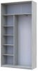 Шафа-купе Doros Сити Лайт Сосна Натті 2 ДСП 120х45х225 (DRS-011958) Шафа-купе Doros Сити Лайт Сосна Натті 2 ДСП 120х45х225 (DRS-011958)
