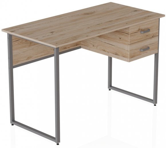 Комп'ютерний стіл Ferrum-decor Дакота 75x140x60 сірий ДСП Сан-Марино 16мм (FRD-102323) Комп'ютерний стіл Ferrum-decor Дакота 75x140x60 сірий ДСП Сан-Марино 16мм (FRD-102323)