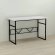 Письмовий стіл Ferrum-decor Раян 76x120x60 чорний ДСП Біле 32мм (FRD-103686)