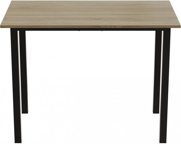 Стіл універсальний Knap Ferrum-decor 750x1200x600 Чорний метал ДСП Дуб Сонома 16 мм (FRD-106349) Стіл універсальний Knap Ferrum-decor 750x1200x600 Чорний метал ДСП Дуб Сонома 16 мм (FRD-106349)