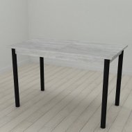 Стіл кухонний Ferrum-decor Беніта 75x120x60 Чорний ДСП Бетон 16мм (FRD-105566) Стіл кухонний Ferrum-decor Беніта 75x120x60 Чорний ДСП Бетон 16мм (FRD-105566)