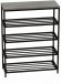 Полиця для взуття Слайм 4 Ferrum-decor 820x630x260 Чорний метал ДСП Бетон 16 мм (FRD-106840) Полиця для взуття Слайм 4 Ferrum-decor 820x630x260 Чорний метал ДСП Бетон 16 мм (FRD-106840)