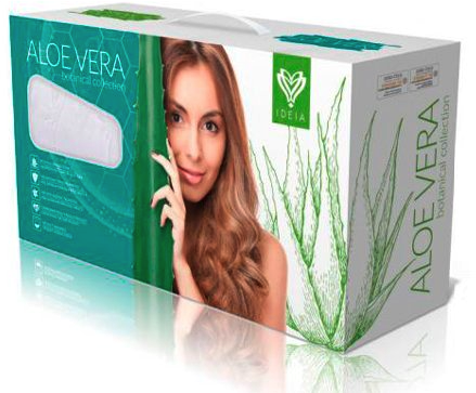 Подушка Aloe Vera Алое вера 50х70х15 см Подушка Aloe Vera Алое вера 50х70х15 см