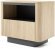 Тумба приліжкова Perfect Home Торро / Torro 1S/63 з 1 шухлядою Дуб кремона/чорний (PFH-091419)