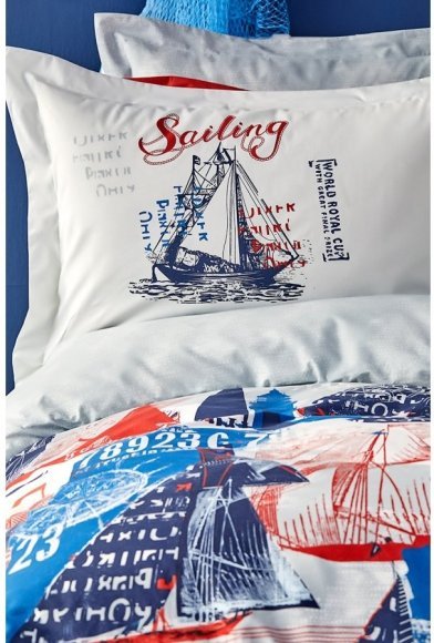 Постільна білизна Hutson mavi 2019-2 блакитний ранфорс підліткова svt-2000022216319 Постільна білизна Hutson mavi 2019-2 блакитний ранфорс підліткова svt-2000022216319