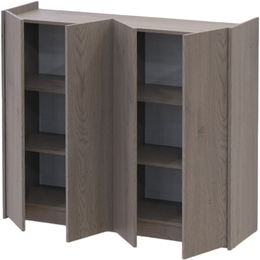 Тумба для взуття Doros Кассель Канноло 4 ДСП 128х40х110 (DRS-011827)