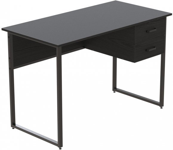 Комп'ютерний стіл Ferrum-decor Дакота 75x120x60 чорний ДСП Сосна Кембра 16мм (FRD-101920)