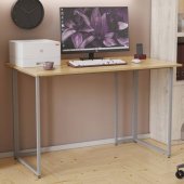Комп'ютерний стіл Ferrum-decor Ханна 75x100x60 сірий ДСП Дуб Артизан 16мм (FRD-106205)