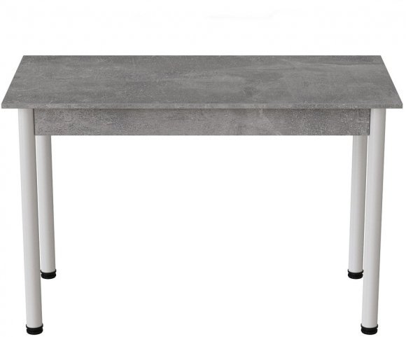 Стіл кухонний Ferrum-decor Беніта 75x120x70 Білий ДСП Бетон16мм (FRD-105567) Стіл кухонний Ferrum-decor Беніта 75x120x70 Білий ДСП Бетон16мм (FRD-105567)