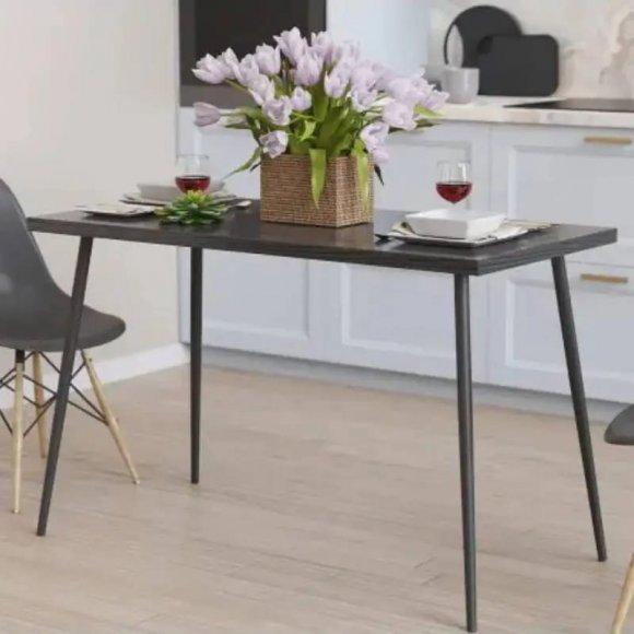 Кухонний стіл Марсель 40 Ferrum-decor 75x120x70 Чорний метал ДСП Сосна Кембра 16 мм (FRD-106762) Кухонний стіл Марсель 40 Ferrum-decor 75x120x70 Чорний метал ДСП Сосна Кембра 16 мм (FRD-106762)