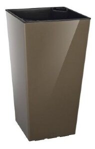 Вазон Elise 30 см коричневий глянцевий 4111385072