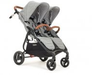 Коляска для двійні прогулянкова Snap Duo Trend Grey Marle 9938 Коляска для двійні прогулянкова Snap Duo Trend Grey Marle 9938