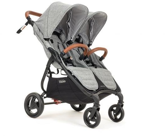 Коляска для двійні прогулянкова Snap Duo Trend Grey Marle 9938