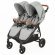 Коляска для двійні прогулянкова Snap Duo Trend Grey Marle 9938