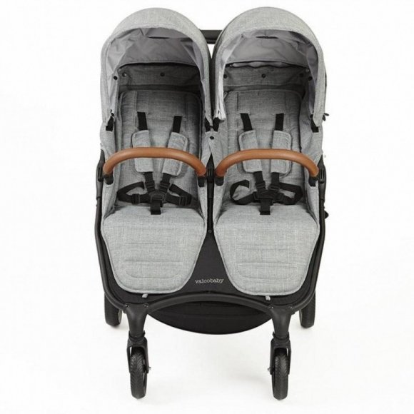 Коляска для двійні прогулянкова Snap Duo Trend Grey Marle 9938