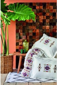 Постільна білизна ранфорс Samsa kiremit євро 200х220 см Постільна білизна ранфорс Samsa kiremit євро 200х220 см