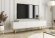 Тумба під телевізор Perfect Home Оро / Oro 3-дверна з золотими ніжками RTV175 MDF Білий (PFH-091341) Тумба під телевізор Perfect Home Оро / Oro 3-дверна з золотими ніжками RTV175 MDF Білий (PFH-091341)
