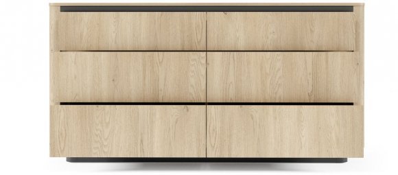 Комод Perfect Home Торро / Torro 6S/163 з 6 шухядами Дуб кремона/чорний (PFH-091416) Комод Perfect Home Торро / Torro 6S/163 з 6 шухядами Дуб кремона/чорний (PFH-091416)