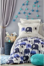 Постільна білизна Ruben mavi 2019-2 блакитний ранфорс підліткова svt-2000022216326