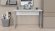 Письмовий стіл Ferrum-decor Коді 75x120x60 сірий ДСП Біле 16мм (FRD-101661)