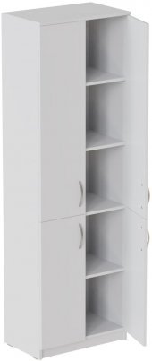 Шафа Анжело Ferrum-decor на 5 полиць з 4 дверима 1900x600x380 ДСП Біле 16 мм (FRD-105001)