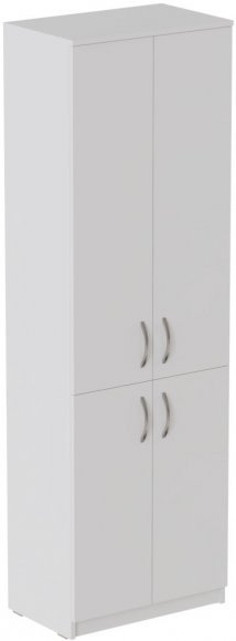 Шафа Анжело Ferrum-decor на 5 полиць з 4 дверима 1900x600x380 ДСП Біле 16 мм (FRD-105001)