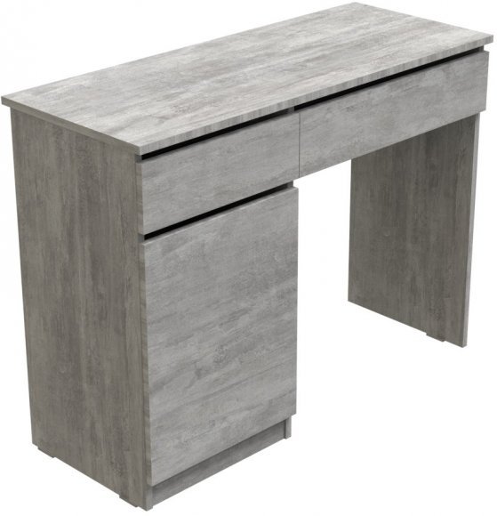 Стіл комп'ютерний Віто Ferrum-decor 750x1000x400 ДСП Бетон 16 мм (FRD-104823)