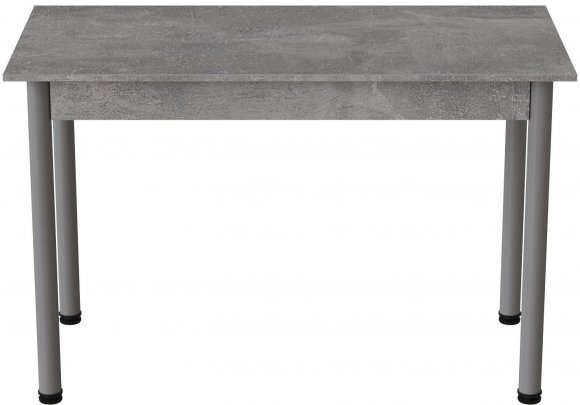 Стіл кухонний Ferrum-decor Беніта 75x120x70 Сірий ДСП Бетон 16мм (FRD-105568)