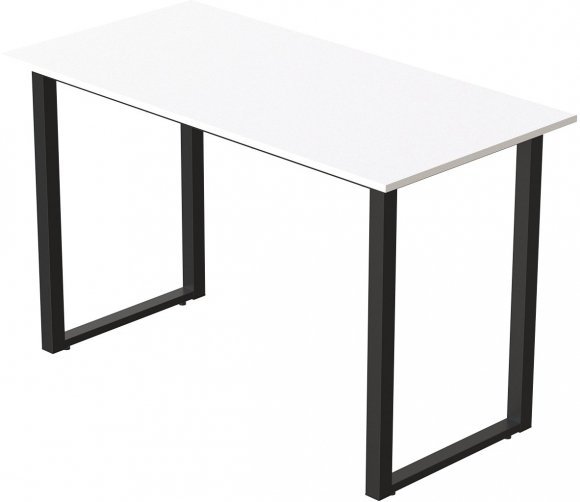 Стіл письмовий Кнап 2 Ferrum-decor 750x1400x700 Чорний метал ДСП Білий 16 мм (FRD-106426) Стіл письмовий Кнап 2 Ferrum-decor 750x1400x700 Чорний метал ДСП Білий 16 мм (FRD-106426)