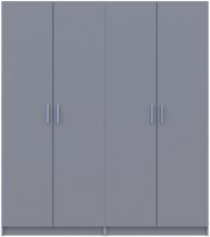 Комплект Doros Промо з полицями Сірий 2+2 ДСП 180х48х204 DRS-011627 (80737771)
