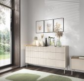 Комод Perfect Home Левел / Level з 6 шухлядами 6S/153 Беж/дуб сканді (PFH-091156) Комод Perfect Home Левел / Level з 6 шухлядами 6S/153 Беж/дуб сканді (PFH-091156)