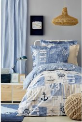 Постільна білизна Sandes indigo 2019-2 ранфорс підліткова svt-2000022216333