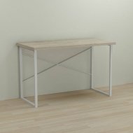 Письмовий стіл Ferrum-decor Дейв 76x140x70 білий ДСП Дуб Сонома 32мм (FRD-102192)