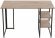 Комп'ютерний стіл Ferrum-decor Кевін 75x140x60 чорний ДСП Дуб Сан-Марино 32мм (FRD-103817)