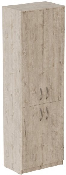 Шафа Анжело Ferrum-decor на 5 полиць із 4 дверима 1900x600x380 ДСП Дуб Сан-Марино 16 мм (FRD-105002) Шафа Анжело Ferrum-decor на 5 полиць із 4 дверима 1900x600x380 ДСП Дуб Сан-Марино 16 мм (FRD-105002)
