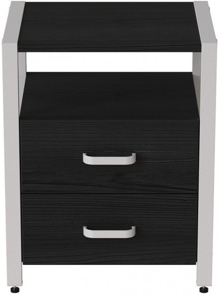 Тумба універсальна Ferrum-decor Вів'єн 2/2 50x41x40 білий ДСП Сосна Кембра 16мм (FRD-104165) Тумба універсальна Ferrum-decor Вів'єн 2/2 50x41x40 білий ДСП Сосна Кембра 16мм (FRD-104165)