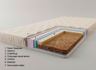 Матрац футон безпружинний Балі 90х200х10 см