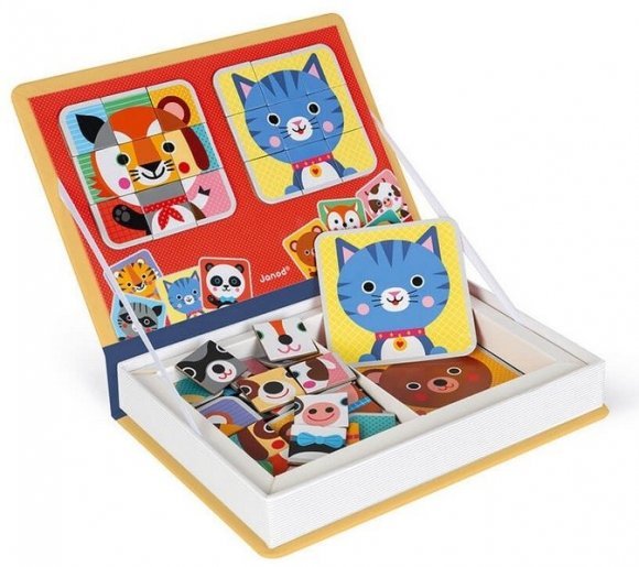 Магнітна книга Мікс тварин J02587 Магнітна книга Мікс тварин J02587