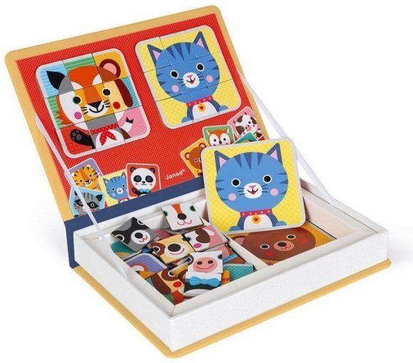 Магнітна книга Мікс тварин J02587 Магнітна книга Мікс тварин J02587