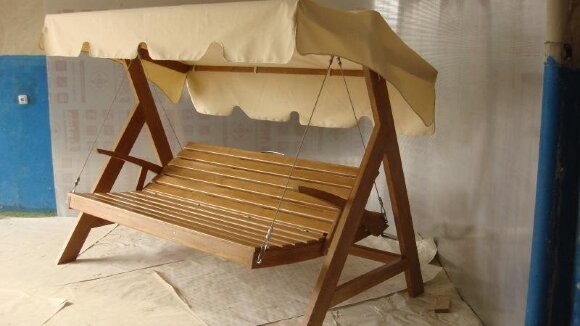 Садова гойдалка Montblanc Classic (дерево) SMC001 Садова гойдалка Montblanc Classic (дерево) SMC001