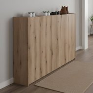 Тумба для взуття Doros Кассель Дуб Евок 5 ДСП 159х40х110 (DRS-011830)